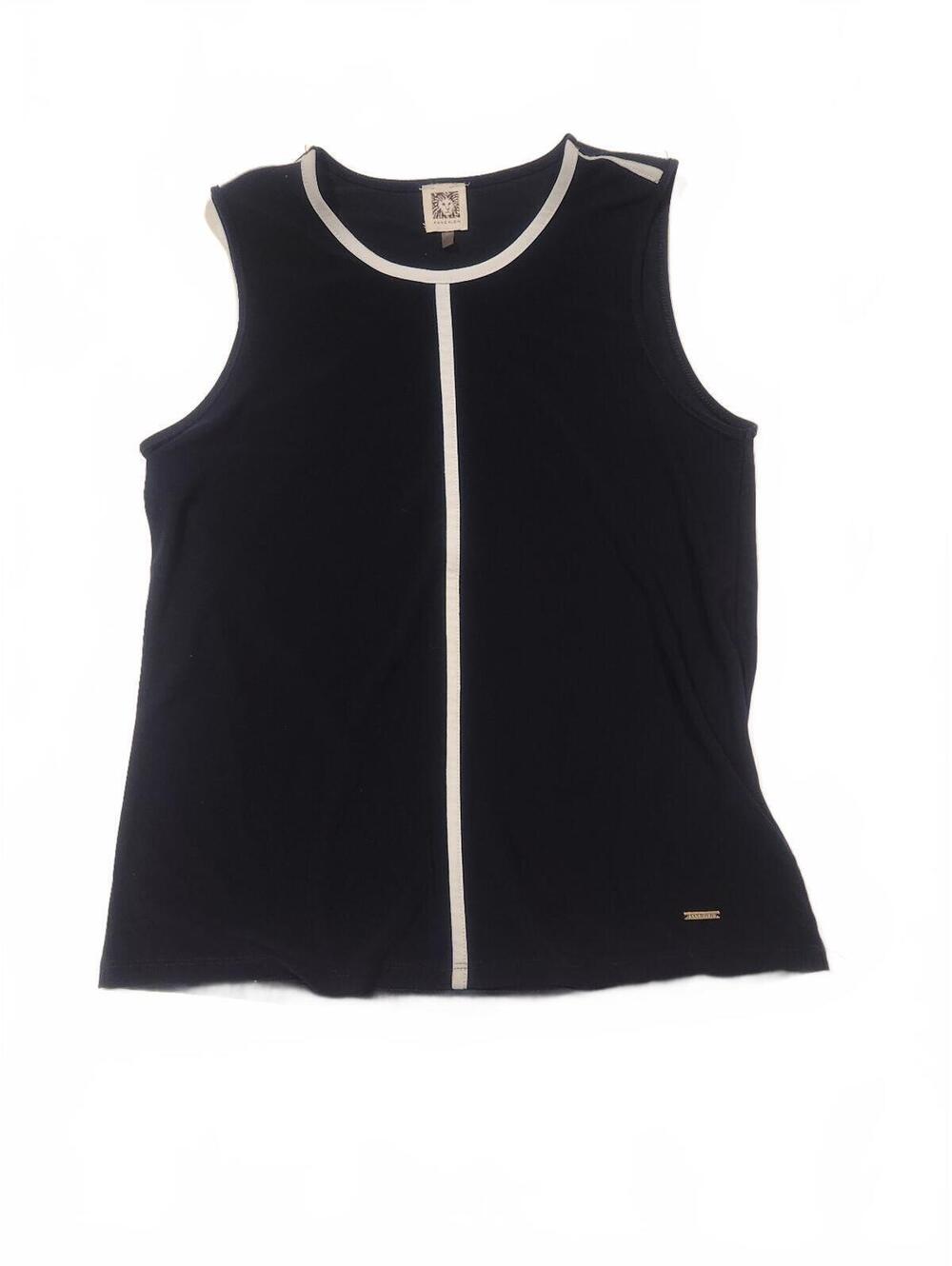 Black Anne Klein Tank. Womens Size Small. Excellent condition